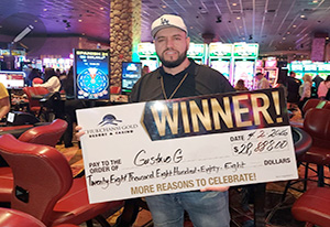 Gustavo G. Jackpot Winner
