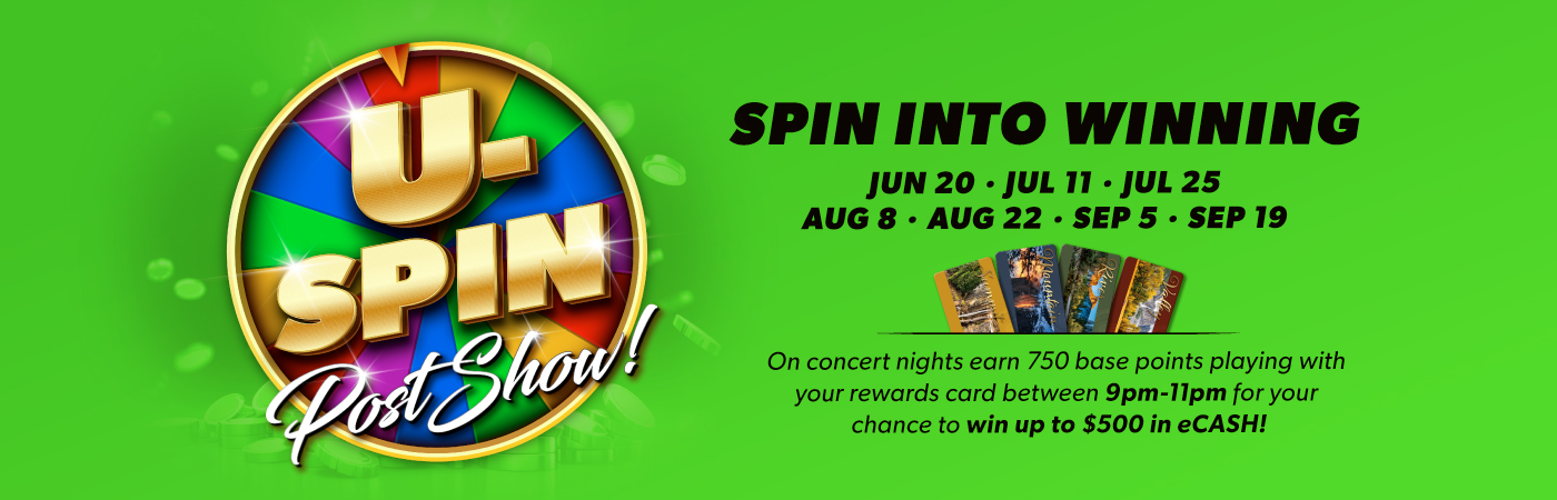 U-Spin Post Show Promotion