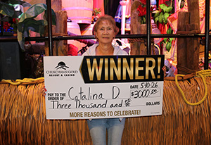 Cataline D. Tropicool Giveaway Winner