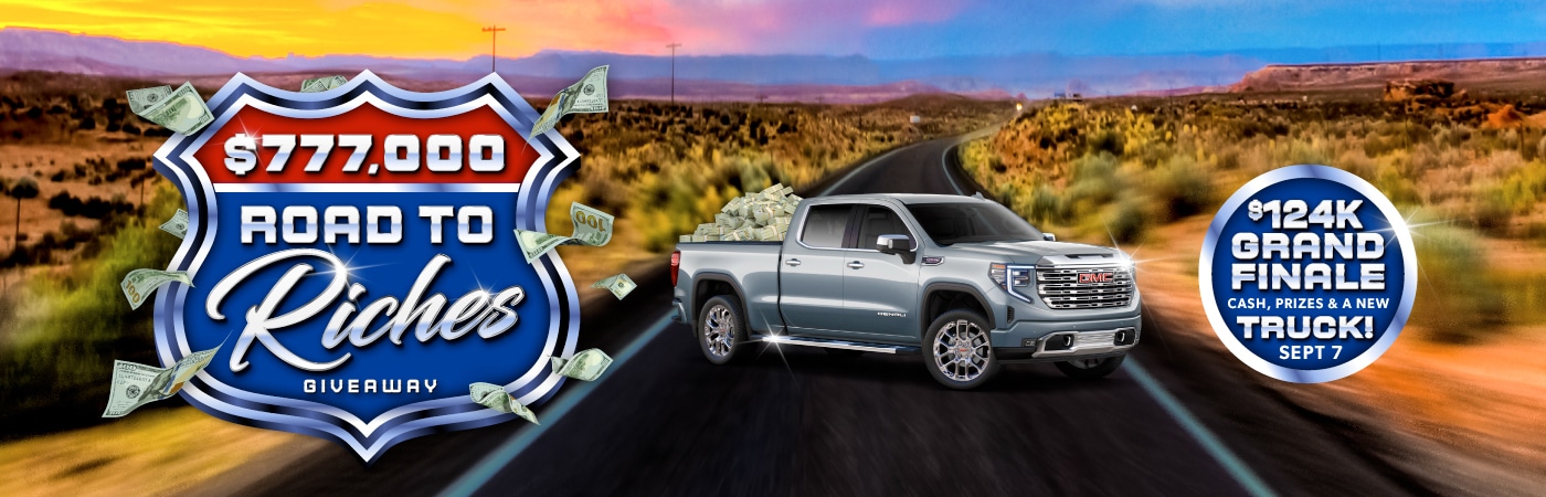 $777K Road to Riches Giveaway