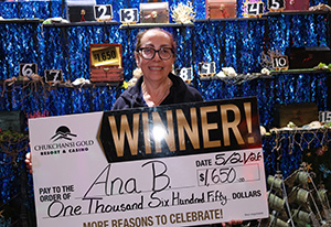 Ana B. Treasure Trove Giveaway Winner