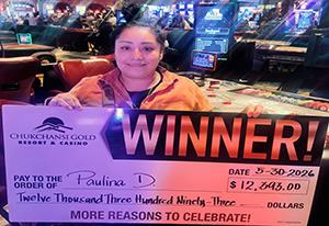 Paulina D. Jackpot Winner