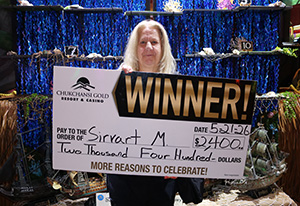Sirvart M. Treasure Trove Giveaway Winner
