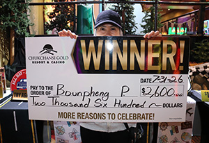 Bounpheng P. Road to Riches Giveaway Winner