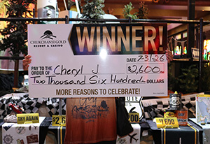 Cheryl J. Road to Riches Giveaway Winner
