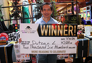 Dutoan L. Road to Riches Giveaway Winner
