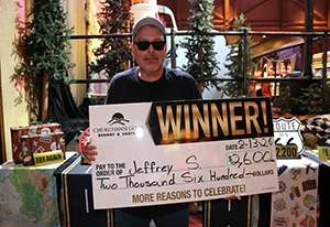 Jeffrey S. Road to Riches Giveaway Winner