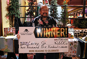 Leroy G. Road to Riches Giveaway Winner