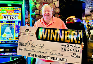 Paul W. Jackpot Winner