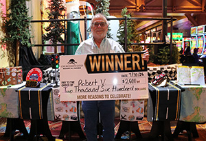 Robert V. Road to Riches Giveaway Winner