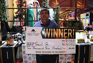 Saul R. Road to Riches Giveaway Winner