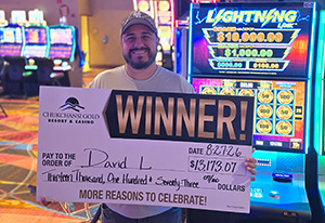 David L. Machine Winner