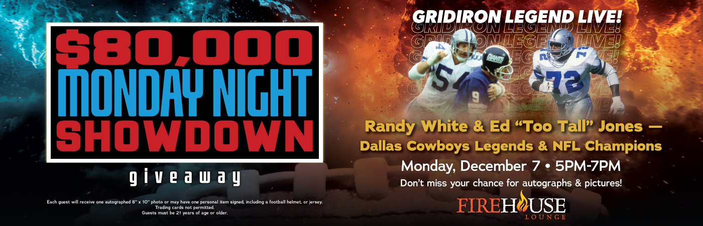 Randy White & Ed "Too Tall" Jones Special Appearances