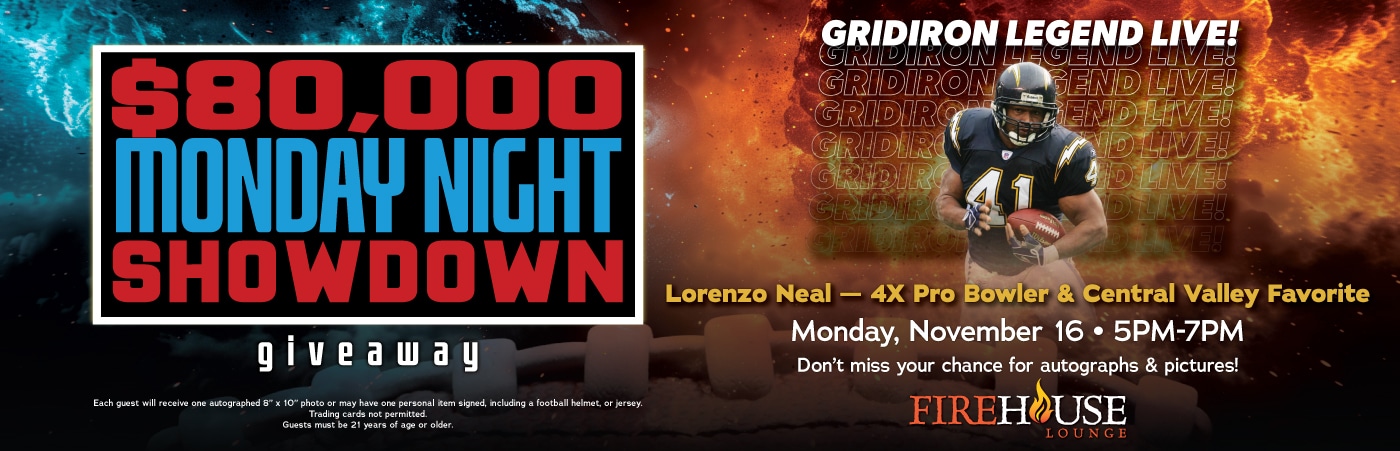 $80K Monday Night Showday Special Guest Appearance: Lorenzo Neal
