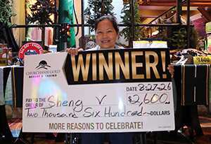 Sheng V. Road to Riches Giveaway Winner