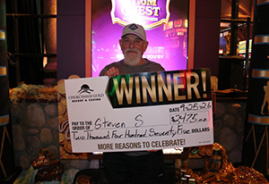 Steven S. Quest for Cash Giveaway Winner