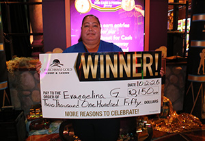 Evangelina G. Quest for Cash Giveaway Winner