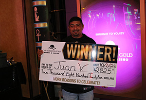 Juan V. Quest for Cash Giveaway Winner